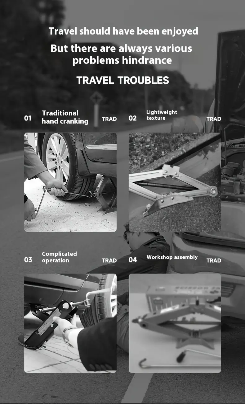 12v portable electric hydraulic jack for car 36cm lift multi functional with tire pump ergonomic handle for suvs trucks cars durable alloy steel construction car jack vehicle maintenance tool tool design construction Product details 1